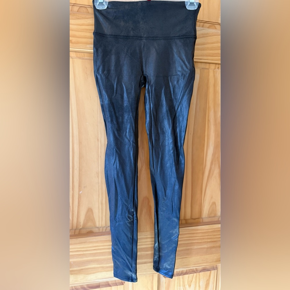 SPANX Shiny Black Women's Jeggings